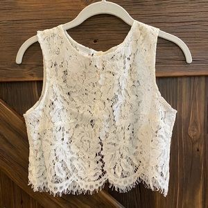 BHLDN Jenny Yoo Collection Lace Top